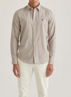 Watts Flannel Shirt Khaki